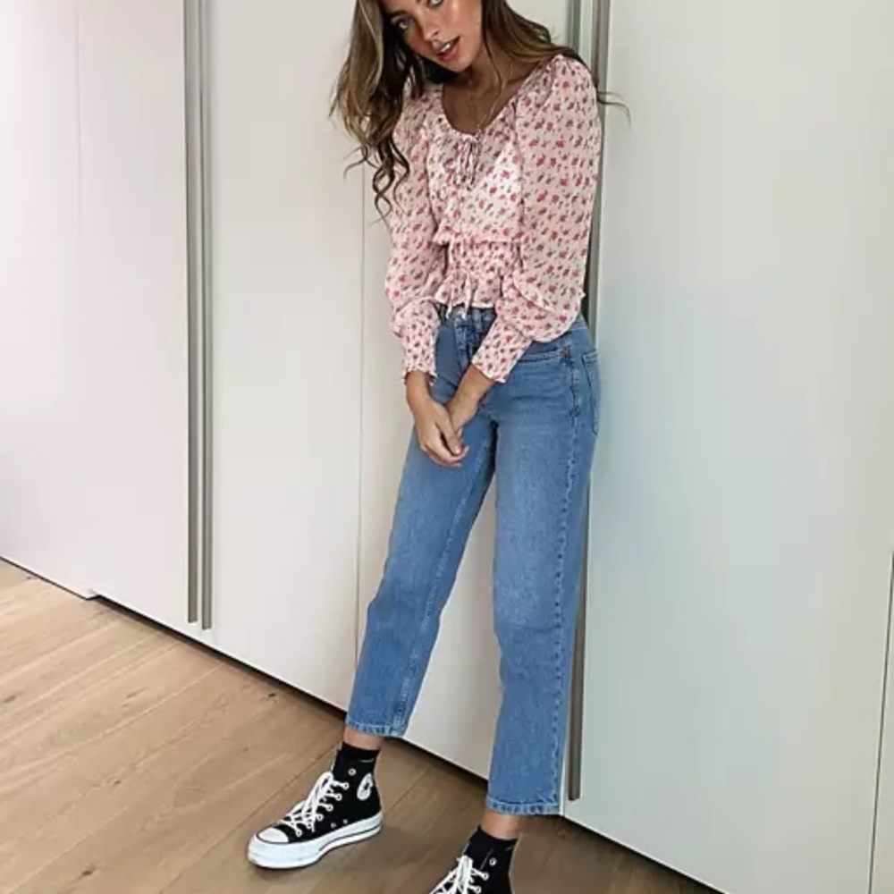 ASOS design petite straight leg jean